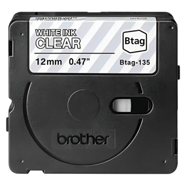 Cinta Etiquetado Brother P-TOUCH Transparente 12mm