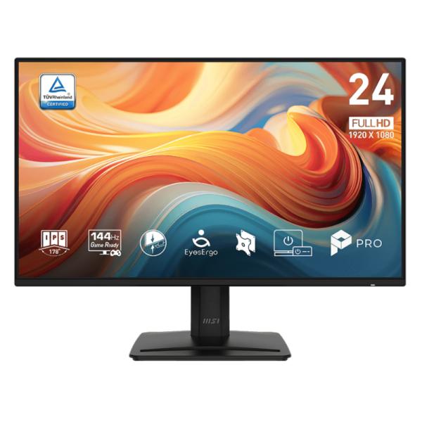 Monitor Msi PRO MP242 E14A 23.8" Plana FHD 1920X1080 144 Hz IPS Adaptive Sync HDMI 9S6-3PD1CT-014 - Negro