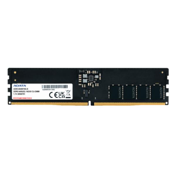 Memoria RAM Adata 16GB DDR5 6400 MT/s CUDIMM AD5CU640016G-S