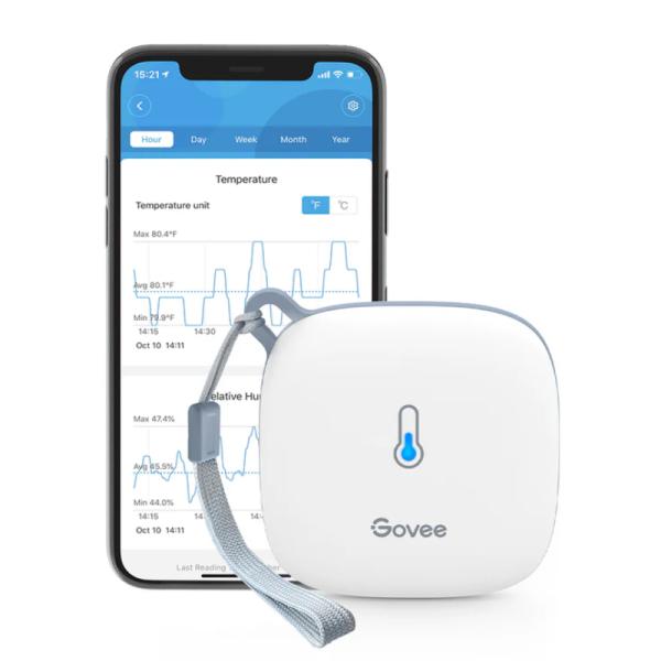 Govee Termómetro-Higrómetro H5179 Wifi Monitorea Humedad