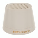 Parlante Hifuture Mega S 5W Inalámbrico Bluetooth 5.4 - Latte