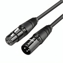 Cable Ugreen AV130 Canon Macho a Hembra Extension Microfono 5M 20712 - Negro