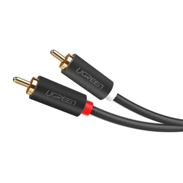 Cable Ugreen AV104 2RCA Macho a 2RCA Macho 2M 10518 - Negro