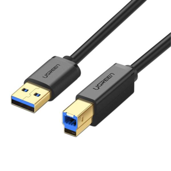 Cable Ugreen US210 USB 3.0 Am a Bm Impresora 1M 30753 - Negro