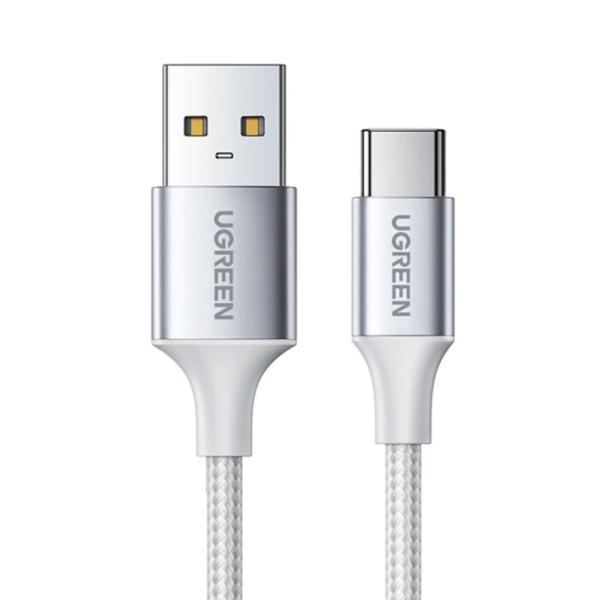 Cable Ugreen US288 USB-A 2.0 a USB-C 2M 60133 - Blanco