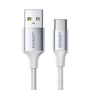 Cable Ugreen US288 USB-A 2.0 a USB-C 2M 60133 - Blanco