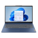 Laptop Lenovo Ideapad Slim 3 15IAN8 15.6" I3-N305 8GB 256GB Win 11 Inglés LEN-82XB00BMUS-A - Azul