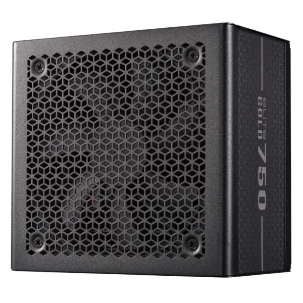 Fuente de Poder Cooler Master Elite Gold 750 750W 80 Plus Gold Full Modular Atx MPX-7505-AFAG-BUS - Negro