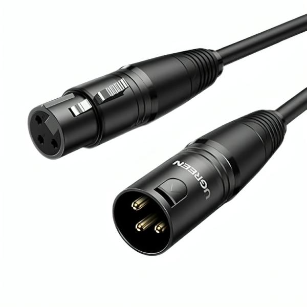 Cable Ugreen AV130 Canon Macho a Hembra de 10 M 20714 - Negro