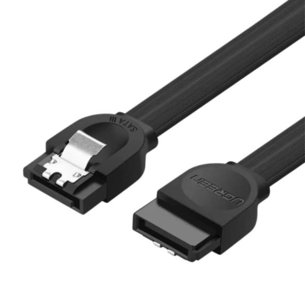 Cable Ugreen US217 Sata III en Angulo 0.5m 30797 - Negro