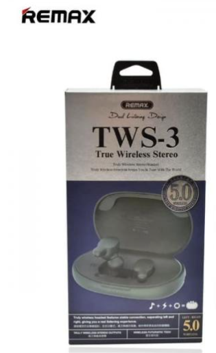 Audifonos Manos Libres Bluetooth TWS-3 Remax - Blanco
