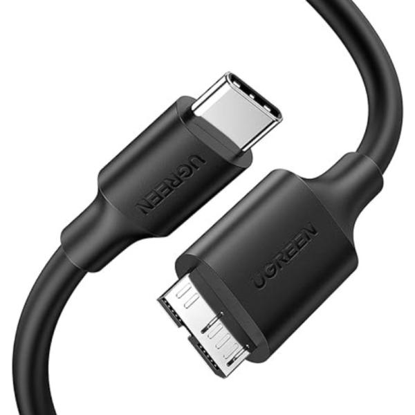 Cable Ugreen US312 USB-C a MICRO-B M/m 1M 20103 - Negro