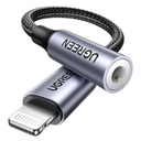 Cable de Extensión Ugreen US211 Lightning Macho a Hembra Redondo 10CM 30756 - Negro