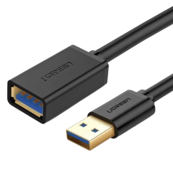 Cable Ugreen US129 de Extensión USB 3.0 3M 30127 - Negro