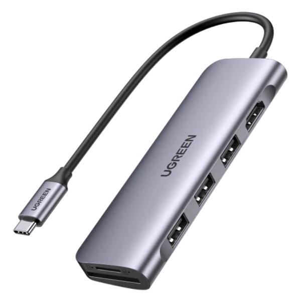 Hub Ugreen 6 en 1 USB-C/USB-A/HDMI CM511