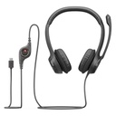 Headset Logitech H390 Alámbrico USB-C 981-001575 - Negro