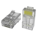 Conector Hikvision DS-1M6AUA RJ45 CAT6A UTP 8 Pines