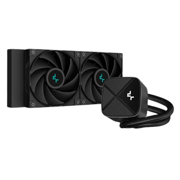 Enfriamiento Liquido Deepcool LS520S Zero Dark 240MM R-LS520-BKNNMM-G-1 - Negro
