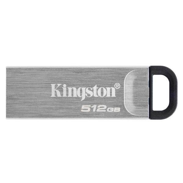 Memoria USB 512GB Kingston Data Traveler Kyson USB-A 3.2 Gen 1 Dtkn/512gb - Plateada