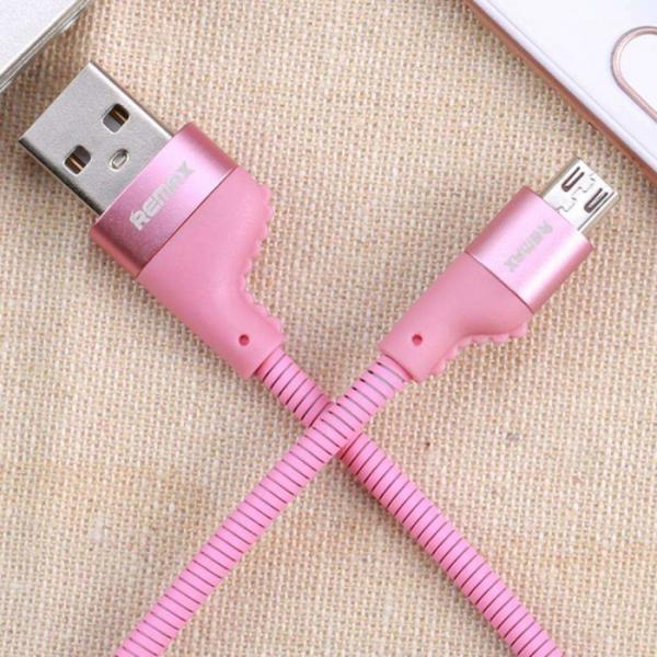 Cable USB Lightning RC-108I Camaroon Remax - Negro