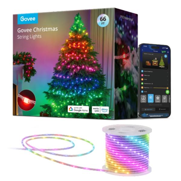 Luces Navideñas Govee H70c21d1 20M LED RGB Inteligentes