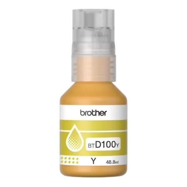 Tinta Brother BTD100YMEX Inkjet Uhy para MINI21TH - Ultra Amarillo