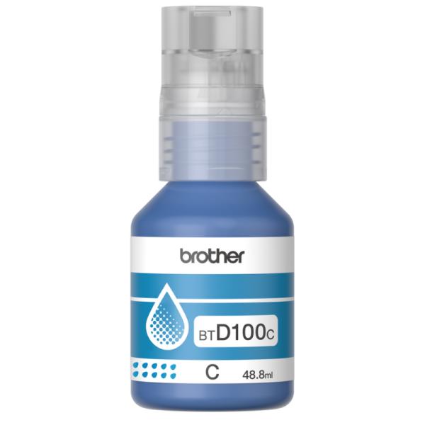 Tinta Brother BTD100CMEX Inkjet Uhy para MINI21TH - Color Cian