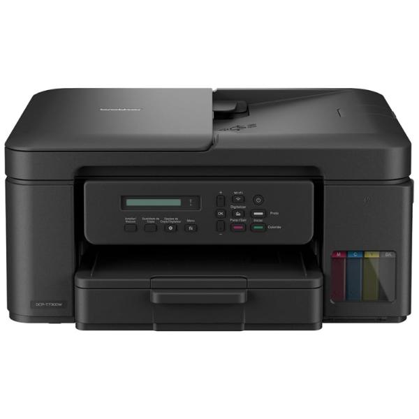 Impresora Brother DCPT730DW Tanque de Tinta 3 en 1 WI-FI / USB 2.0 / Airprint / Mopria Duplex Automático - Negro