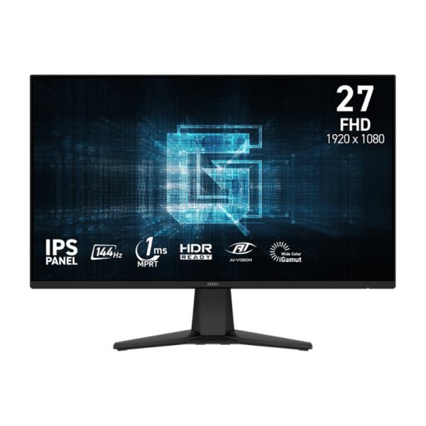 Monitor Gaming Msi G275L E14 27" Plano FHD 1920 X 1080 144HZ IPS HDMI 2.0 9S6-3CF31M-005 - Negro