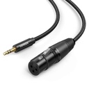 Cable 3.5mm a Xlr Ugreen AV182 2M 20244 - Negro