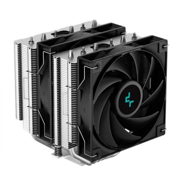 Enfriamiento de Aire Deepcool AG620 Lga2066/am5 2x120mm Hidráulico R-AG620-BKNNMN-G-1 - Negro