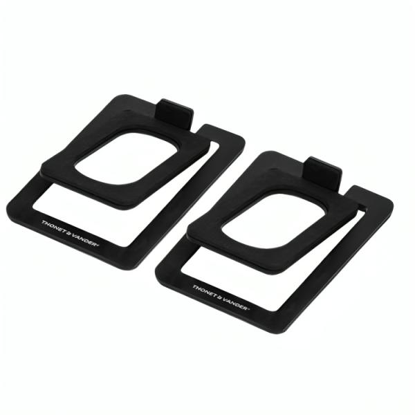 Soporte para Parlante Thonet & Vander Ziel 150 X 165 Mm Capacidad de 2.8kg Antideslizante y Antivibracion HK096-03678 - Negro