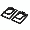 Soporte para Parlante Thonet & Vander Ziel 150 X 165 Mm Capacidad de 2.8kg Antideslizante y Antivibracion HK096-03678 - Negro