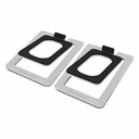 Soporte para Parlante Thonet & Vander Ziel 150 X 165 Mm Capacidad de 2.8kg Antideslizante y Antivibracion HK096-03679 - Blanco