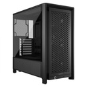 Case Corsair Frame 4000D Rs Mid Tower Ventiladores 3 de 120MM con Vidrio Lateral y Malla Frontal CC-9011312-WW - Negro