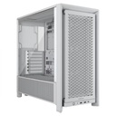 Case Corsair Frame 4000D Rs Mid Tower Ventiladores 3 de 120MM con Vidrio Lateral y Malla Frontal CC-9011313-WW - Blanco