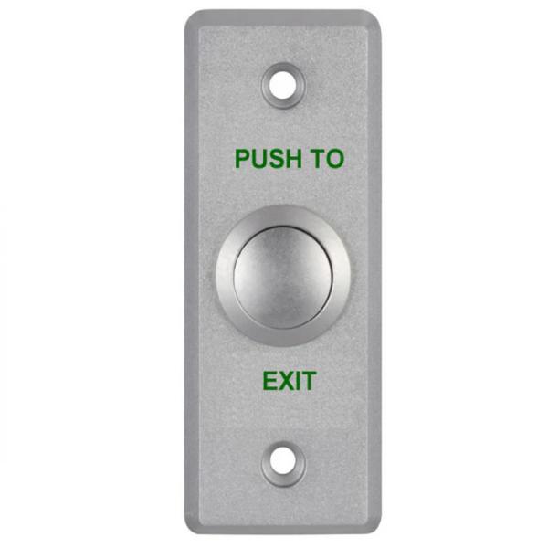 Boton de Salida y Emergencia Hikvision Ds-k7p02(o-neu) (e) MAX. 36 Vdc 3 a Compatible con Marcos de Puerta Huecos y Cajas Electricas Empotradas 302900560