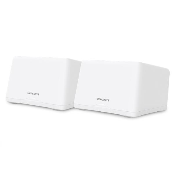 Router Mercusys Halo H47be(2-pack) (2-pack) BE9300 2.4 Ghz / 5 Ghz 3600 Mbps WI-FI 7 Mesh Halo H47be(2-pack) - Blanco