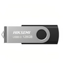 Memoria USB 128GB Hiksemi M200S USB-A 2.0 / 3.0 HS-USB-M200S 128G U3 - Plateado / Negro