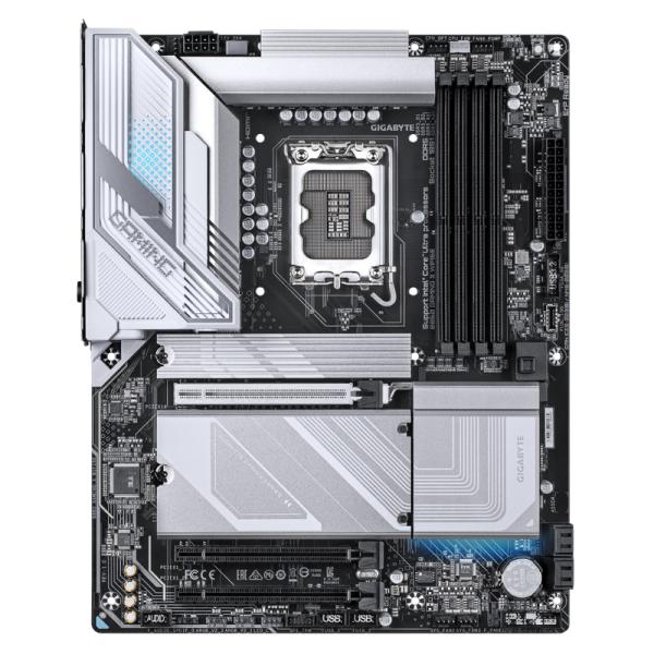 Tarjeta Madre Gigabyte B860 Gaming X WIFI6E LGA1851 Atx DDR5 - Plateado/negro