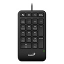 Teclado Genius Numpad 125 Membrana Alambrico USB-A 31300019400 - Negro