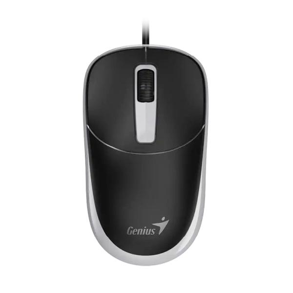 Mouse Genius DX-123 Alambrico USB-C 1200DPI 31010033403 - Negro/gris