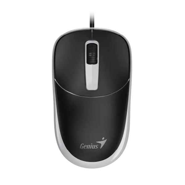 Mouse Genius DX-123 Alambrico USB 1200DPI Negro/Gris