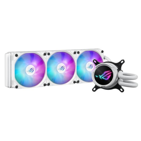 Enfriamiento Liquido RGB Asus Rog Strix Lc III 360 Argb Wht Aio 360MM 90RC00T2-M0UAY0 - Blanco
