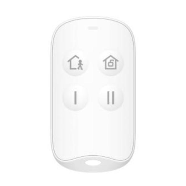 Llavero para Alarma Hikvision Ax Home Ds-pkf201-wb(o-std) Inalambrico 433.1-433.7 Mhz Hasta 500M 302402306 - Blanco