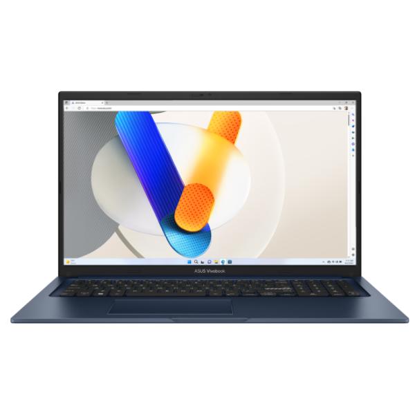 Laptop Asus Vivobook 17" Core I3-1215U 8GB 512GB SSD Win 11 Home Ingles X1704ZA-I38512 - Azul