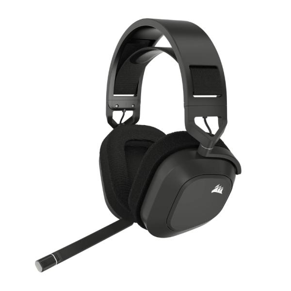 Headset Gaming Corsair HS80 MAX Inalámbrico (bluetooth y 2.4ghz) CA-9011295-NA - Gris Oscuro