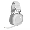 Headset Gaming RGB Corsair HS80 Inalambrico con Receptor CA-9011236-NA - Blanco/gris