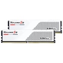 Memoria RAM Pc 32gb(2x16gb) G.skill Ripjaws S5 DDR5 5600MHZ CL28 1.35v F5-5600J2834F16GX2-RS5W - Blanco