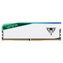 Memoria RAM Pc 32GB Patriot Viper Elite 5 RGB DDR5 6000MHZ CL30 1.35v Pver532g60c30w - Blanco
